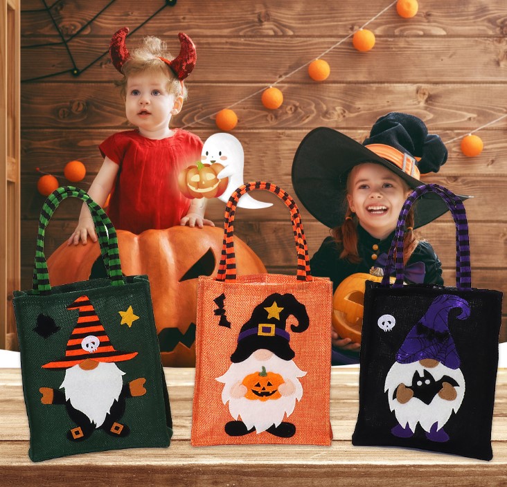 キャンディー袋   かぼちゃ袋   子供  バッグ  飾り  ハロウィン用品  収納袋