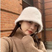 韓国ファッション  秋冬  暖か  ハット  ニット帽  冬帽  帽子