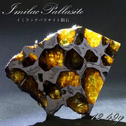 【 一点物 】 イミラックパラサイト 隕石 12.49g チリ産 パラサイト 鉄隕石 【 希少 】 原石