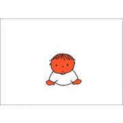 ポストカード ミッフィー/ディック・ブルーナ「やん」イラスト 絵本 キャラクター 赤ちゃん