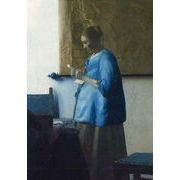 ポストカード アート フェルメール「手紙を読む女性」