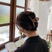 2022春夏新作 ヘアピン 髪飾り 豹柄 韓国ヘアアクセサリー レディース  ヘアクリップ  韓国ファッション