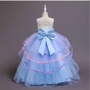 ドレス ケーキスカート 3色 マルチレイヤー プリンセスドレス ロングセクション 子供 キャットウォーク