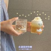 人気 INS  創意撮影装具  クマ  グラス  ウォーターカップ  コーヒーカップ  インテリア   置物を飾る
