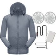 2021新作 空調服 作業服 エアコン服 空調服セット 半袖 洗濯可 熱中症対策 紫外線対策 夏用