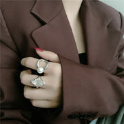 激安    レディース指輪   アクセサリー  復古ファッション  かわいい  幾何  リング  欧米風