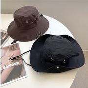 漁夫帽　バスケットハット　帽子　つば広　折りたたみ　紫外線対策　uvカット　夏　日よけ帽子