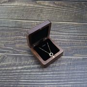 木製ジュエリーケース ウッドケース ネックレス ペンダント ギフト プレゼント ボックス 雑貨