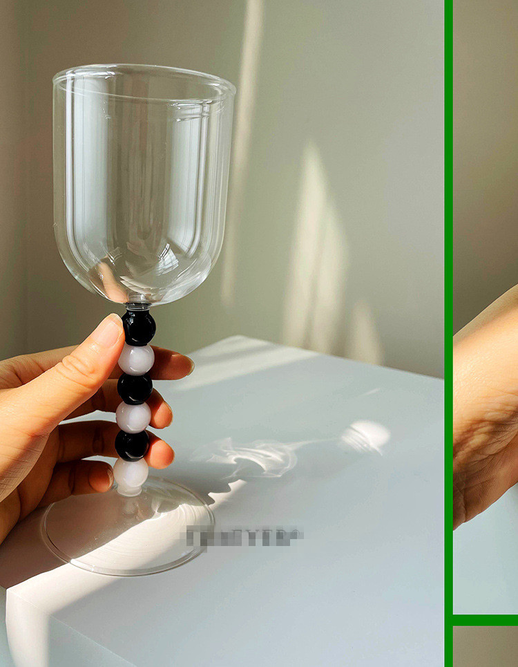 ゴブレット ファッション 洗練された 耐熱 ガラス ワイングラス カクテルグラス シャンパングラス