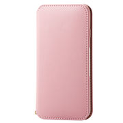 エレコム iPhone SE 第3世代 レザーケース 手帳型 NEUTZ 磁石付 ピンク