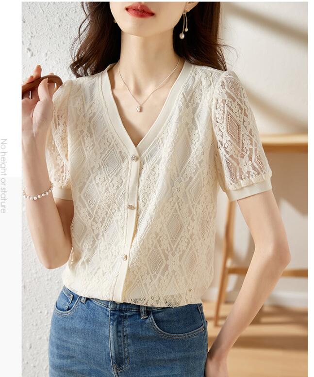 韓国風　女夏新しい　半袖 Tシャツ， 気質ファッション Tシャツ★  Tシャツ★M-3XL