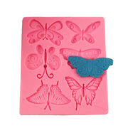 DIY手芸 素材 アロマ モールド 手作り石鹸 エポキシ樹脂 資材飾り キャンドルDIY 蝶々