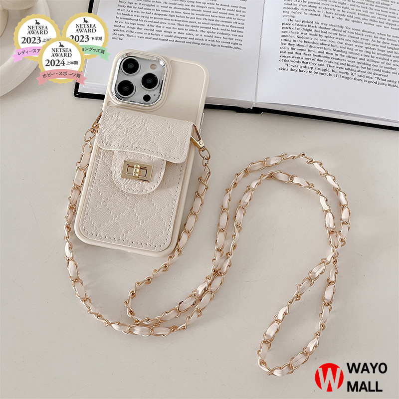 お姫様❤iPhone等　ショルダースマホケース/老舗高級プレミアムナチュラル 新入荷ケース☆可愛い iPhone16ケース ショルダー ケース iPhone