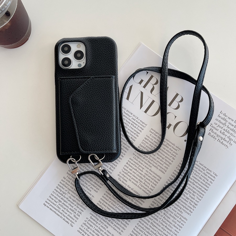 超 新作スマホケース☆高級感 iPhone14ケース ショルダー カード