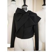 ジャケット　コート　リボン　デザイン　レディース　春夏　韓国ファッション　レディース