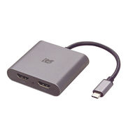 ラトックシステム USB Type-C to デュアルHDMIディスプレイアダプター  R