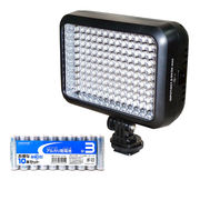 LPL LEDライトVL-1400 + アルカリ乾電池 単3形10本パックセット L268