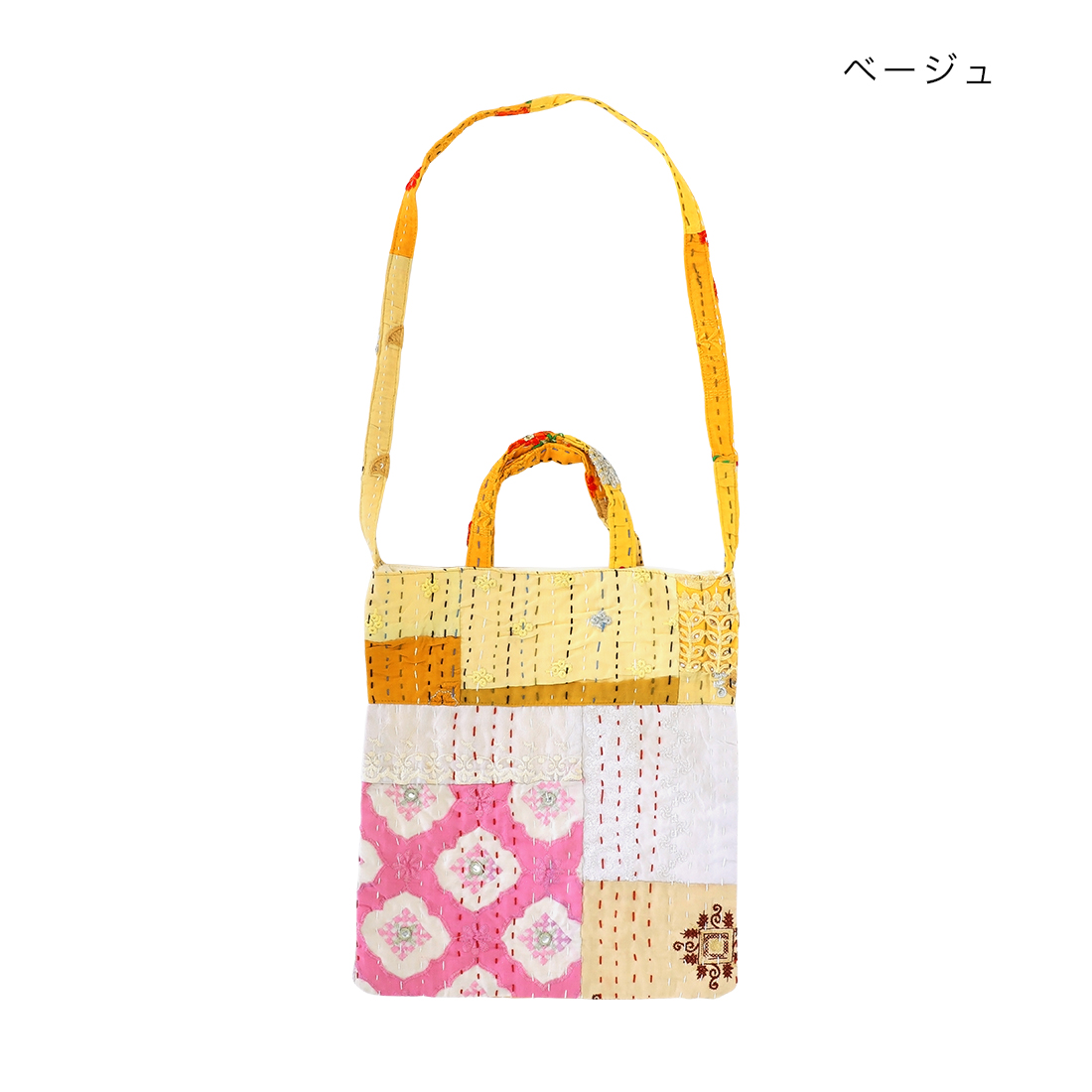 特価｜ラリーカンバディア ショルダーバッグ[トートバッグ インド刺繍