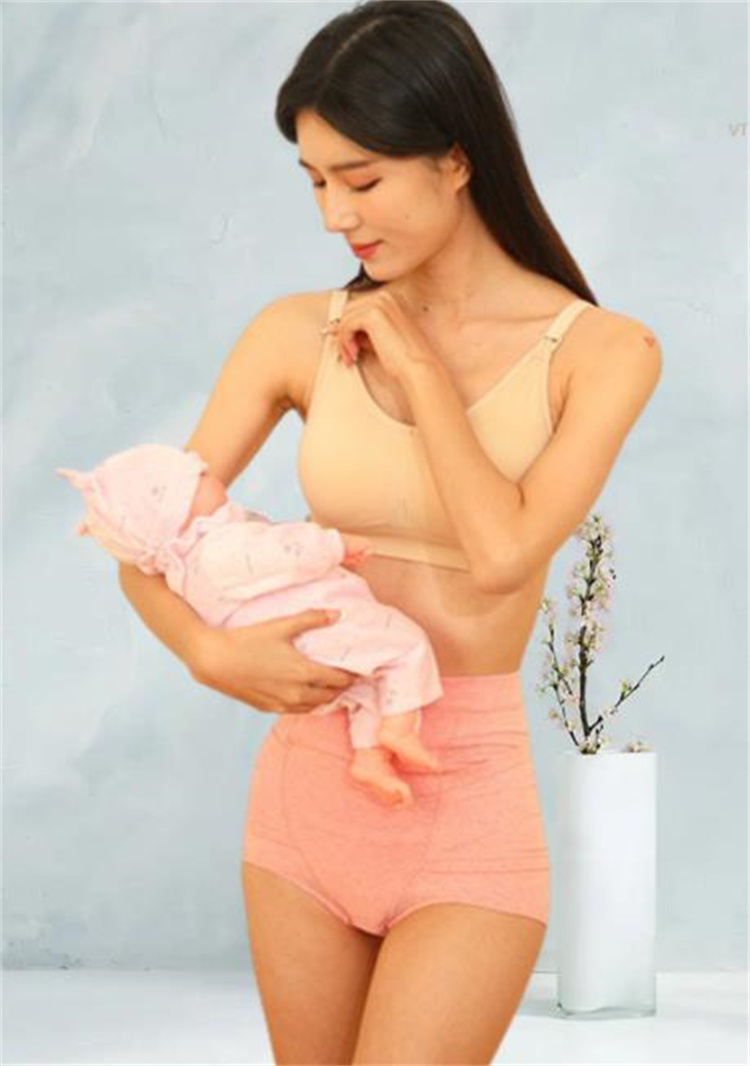 雑志で誌介されました 妊婦 産後ブラ フロントバックル下着 授乳 ブラ 純綿 たるみ防止 産後授乳