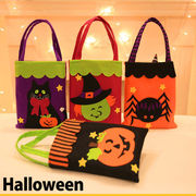 【日本倉庫即納】ハロウィン ハロウィンティーバッグ カボチャの袋 手提げバッグ