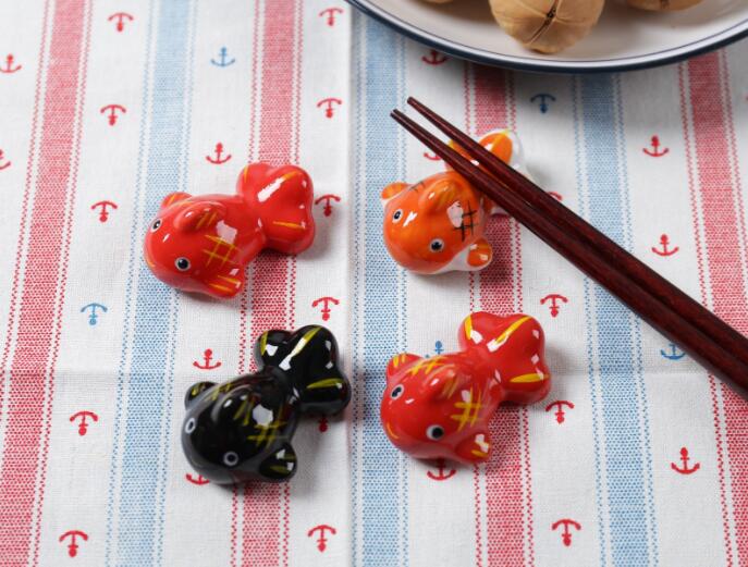 2022.9★雑貨★キッチン★箸置き★陶器★金魚