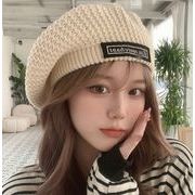 人気 韓国風レディース ニットキャップ ニット帽  保温 ベレー帽 帽子  ハット女の子  ファッション  7色