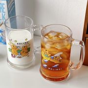 INS 新作 韓国風  マグカップ  ウォーターカップ    インテリア  ガラスカップ     コップ 撮影道具  2色