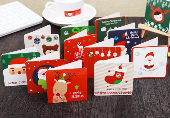 クリスマスカード 祝日カード クリスマスミニカードシリーズ 大切な人へ 幸せなクリスマス