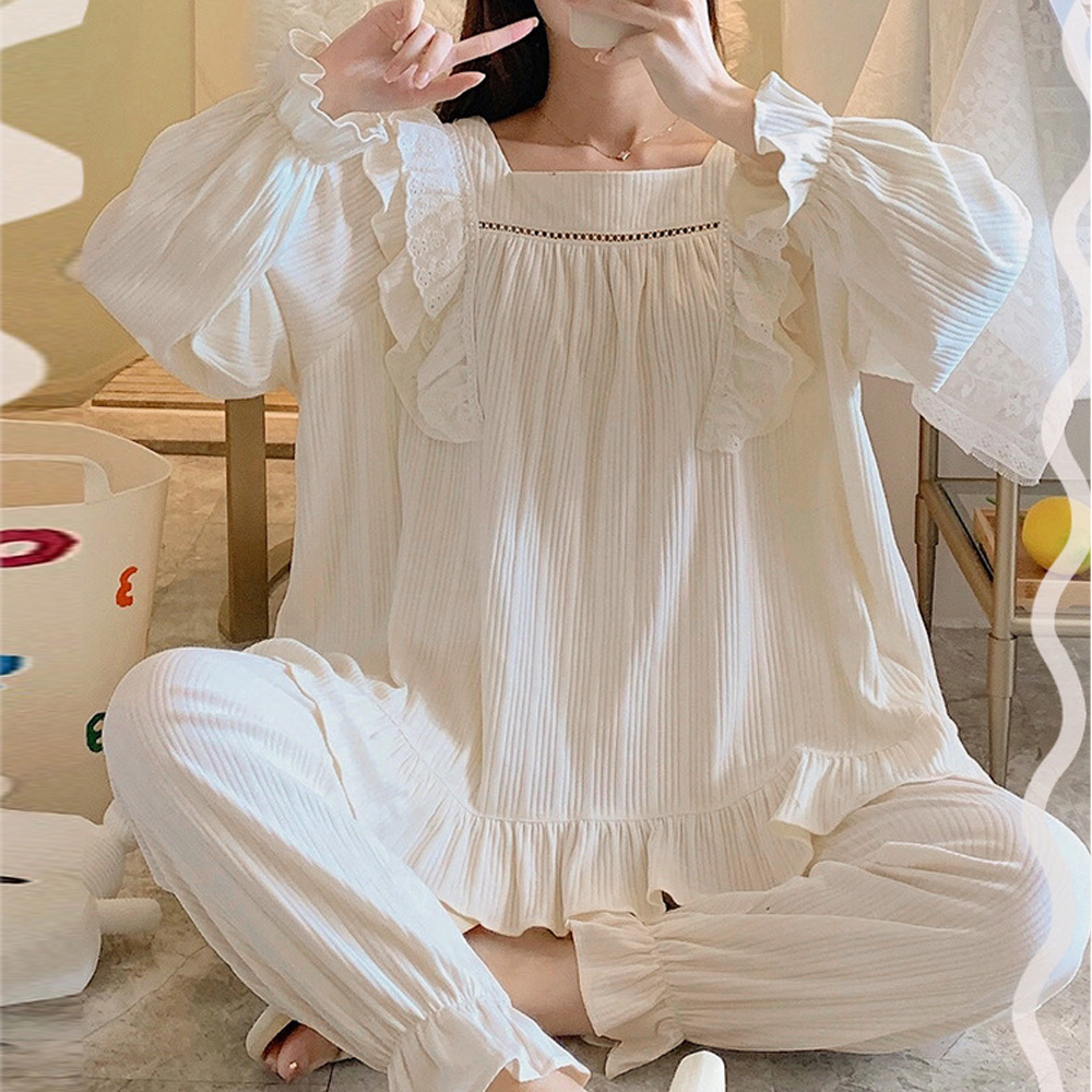 【日本倉庫即納】 可愛いパジャマ 上下セット ルームウェア