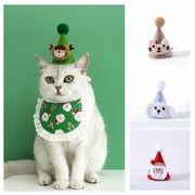 ペット用品 ネコ雑貨 犬用スタイ 誕生日 帽子 犬 猫 グッズ クリスマス