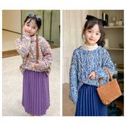 【秋冬新発売】韓国子供服 子供服 女の子 ベビー服 可愛い アウター コート上着 トップス ニット セーター
