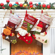 クリスマスの靴下、クリスマスの飾り、ギフトバッグ、クリスマスツリーペンダント、ギフト包装