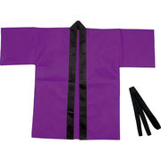 ARTEC カラー不織布ハッピ 子供用 J 紫 ATC1500