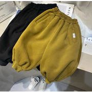 韓国ファッション 韓国子供服 子供用  2022秋冬新作 ズボン ボトムス ゆとり 子供パンツ  2色