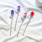 簪　かんざし　ヘアアクセサリー　ヘア飾り　デザイン　韓国ファッション　シンプル　花