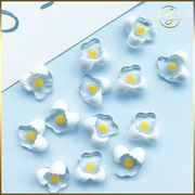 割れた卵 たまご 玉子 黄身 樹脂 デコパーツ DIYパーツ 手芸 ドールハウス ハンドメイド アクセサリー