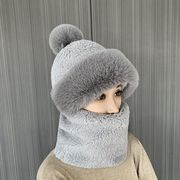 秋冬防寒・大人用毛糸の帽子・4色・キャップ・暖かく・ニット帽・日系帽・ファッション