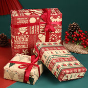 クリスマス 包装紙 ラッピングペーパー  大判 ラッピング  クリスマスギフト 新年 誕生日 かわいい 梱包紙