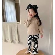 人気 春夏新作 韓国子供服  子供服 長袖 女の子 トップス キッズ服 ベビー服  ニットセーター　