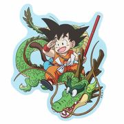 ドラゴンボール アウトドアステッカー 悟空＆龍