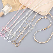 ストラップロングチェーン スマホショルダー DIY 斜め掛け 肩掛け★ ショルダーストラップ