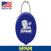 スパム ラバー コインケース ボールチェーン付 SPAM COINCASE OLD-BLUE/MADE IN USA