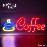 LED ネオンサイン コーヒー coffee USB電源 ネオンライト ネオン管 おしゃれ かわいい クリスマス 壁掛け