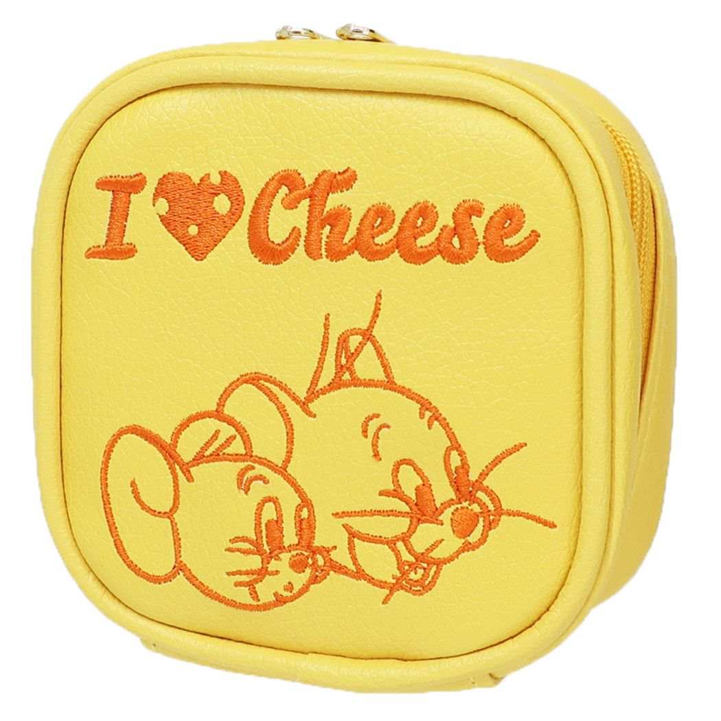 【収納】トムとジェリー アクセサリーポーチ アイラブチーズ