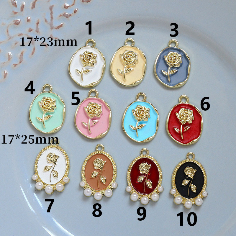 お花　　チャーム資材　　10個 お花 チャーム資材 10個 【公式通販】