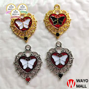 合金 チャーム ヘアアクセサリーパーツ デコパーツ DIY素材 手作りアクセサリーパーツ  手芸材料