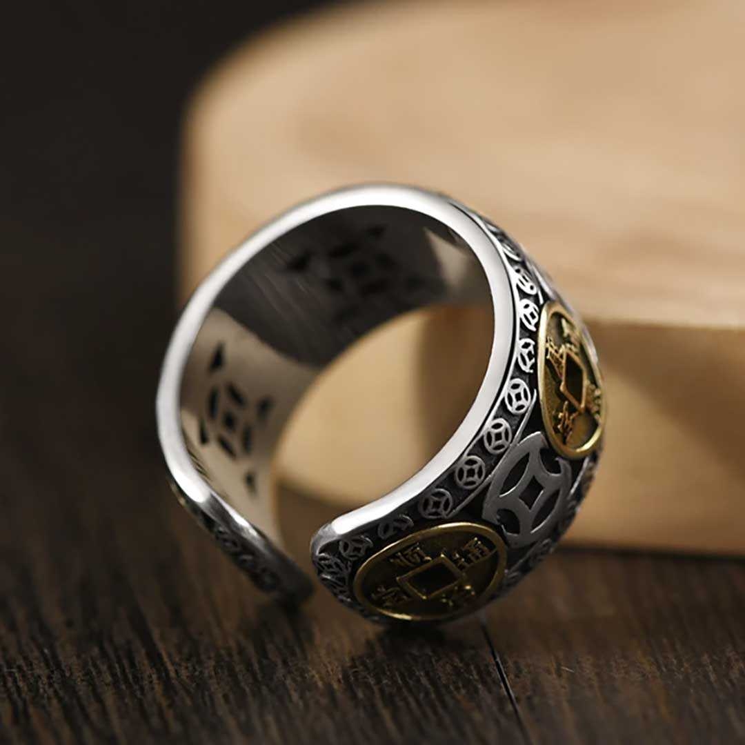 リング 古銭 コイン 小銭 風水 指輪 アクセサリー ヒップホップ ジュエリー | 卸売・ 問屋・仕入れの専門サイト【NETSEA】