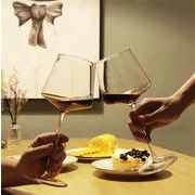 満足度99％ ブルゴーニュワイングラス クリスタル ハイフットグラス 個性 家庭用 ワイングラス