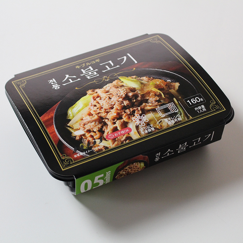 冷凍　チョイスフード　レンジでチン　伝統牛プルコギ160ｇ　おつまみ　おかず　韓国　人気　