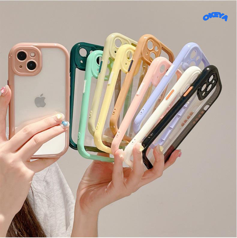 スマホケース iPhone14 可愛い iphone12promax 携帯カバー 透明 全機種対応 10色展開